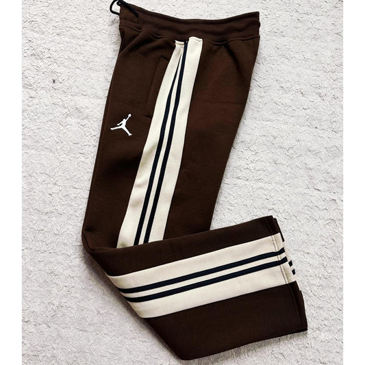 Jordan Heavy GSM Track Pants – Brown Heritage Edition | Premium Streetwear Comfort