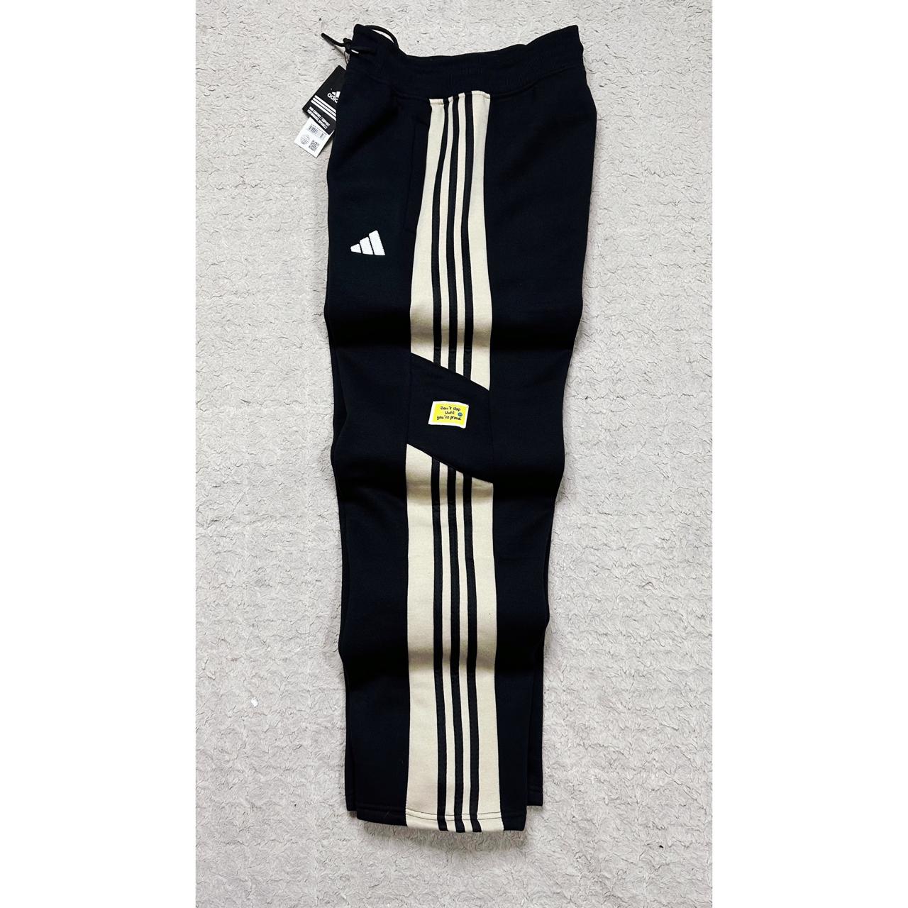 Adidas Heavy GSM Track Pants – Elite Quality |  Black | Iconic 3-Stripes