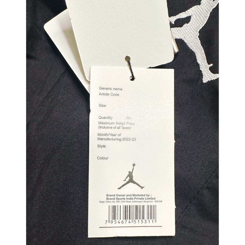 Men’s Jordan Cargo Track Pants – Beige & Black Panel Design