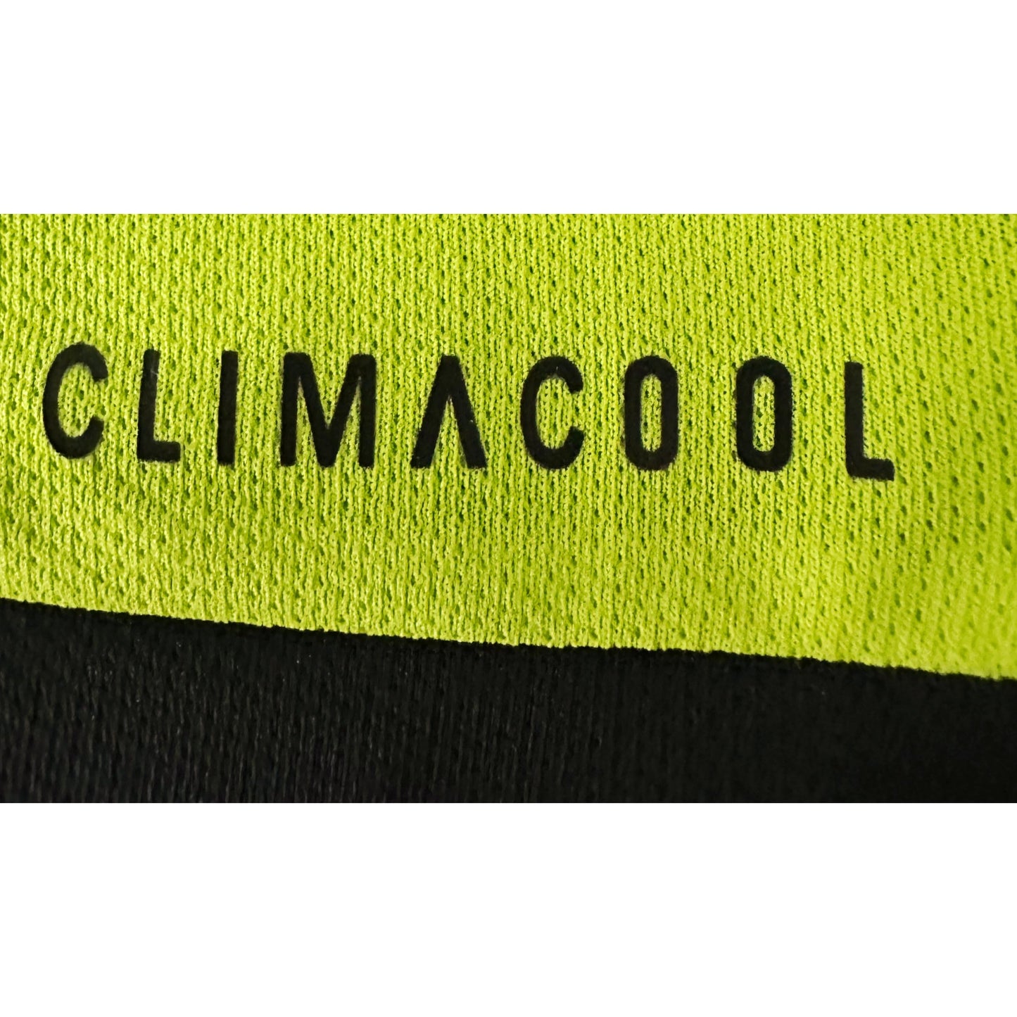 Adidas Signature Lime Green Elite Performance Tee with Dual Black Shoulder Stripes | Premium Activewear Edition