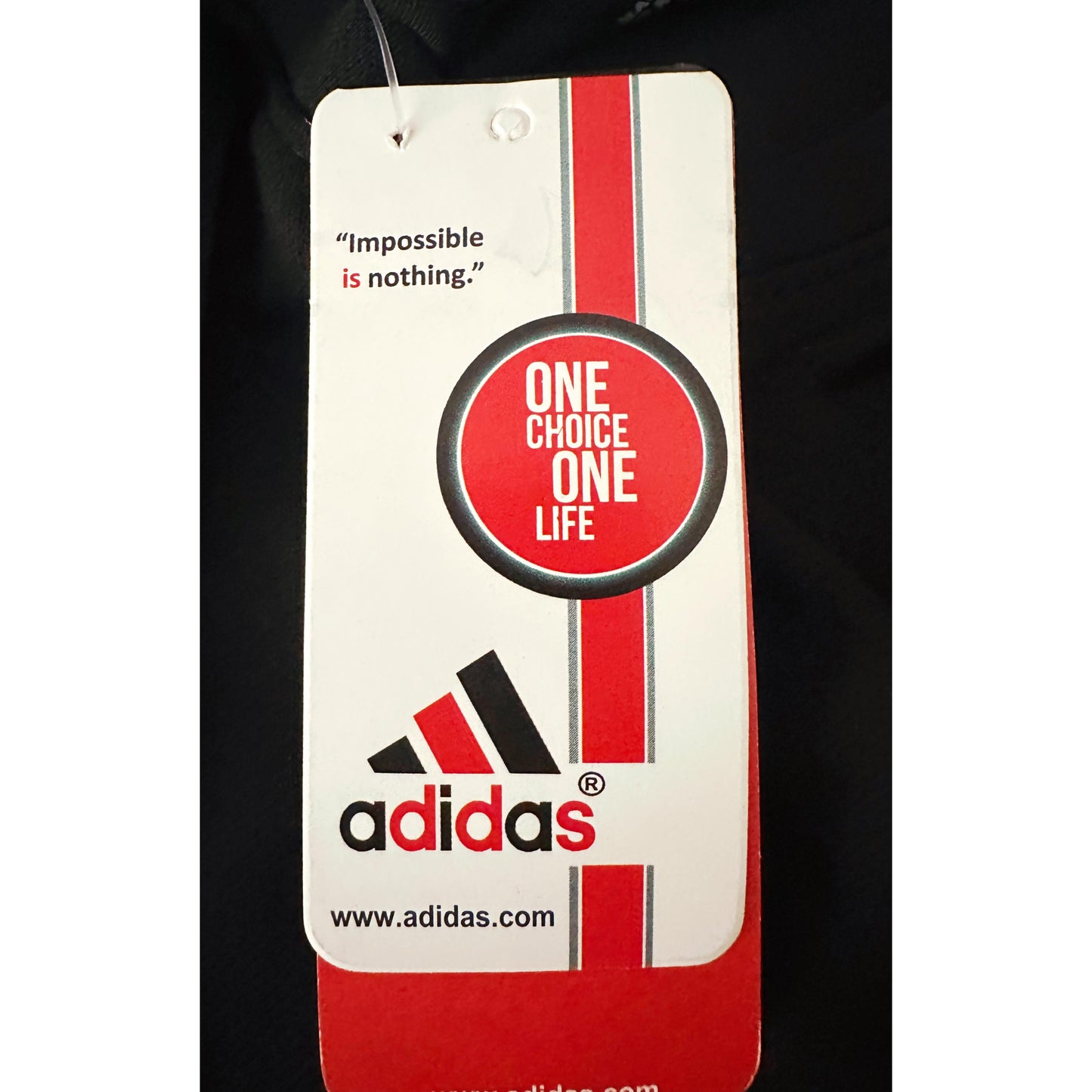 Adidas Signature Black Elite Performance Tee with Dual White Shoulder Stripes | Premium Activewear Edition