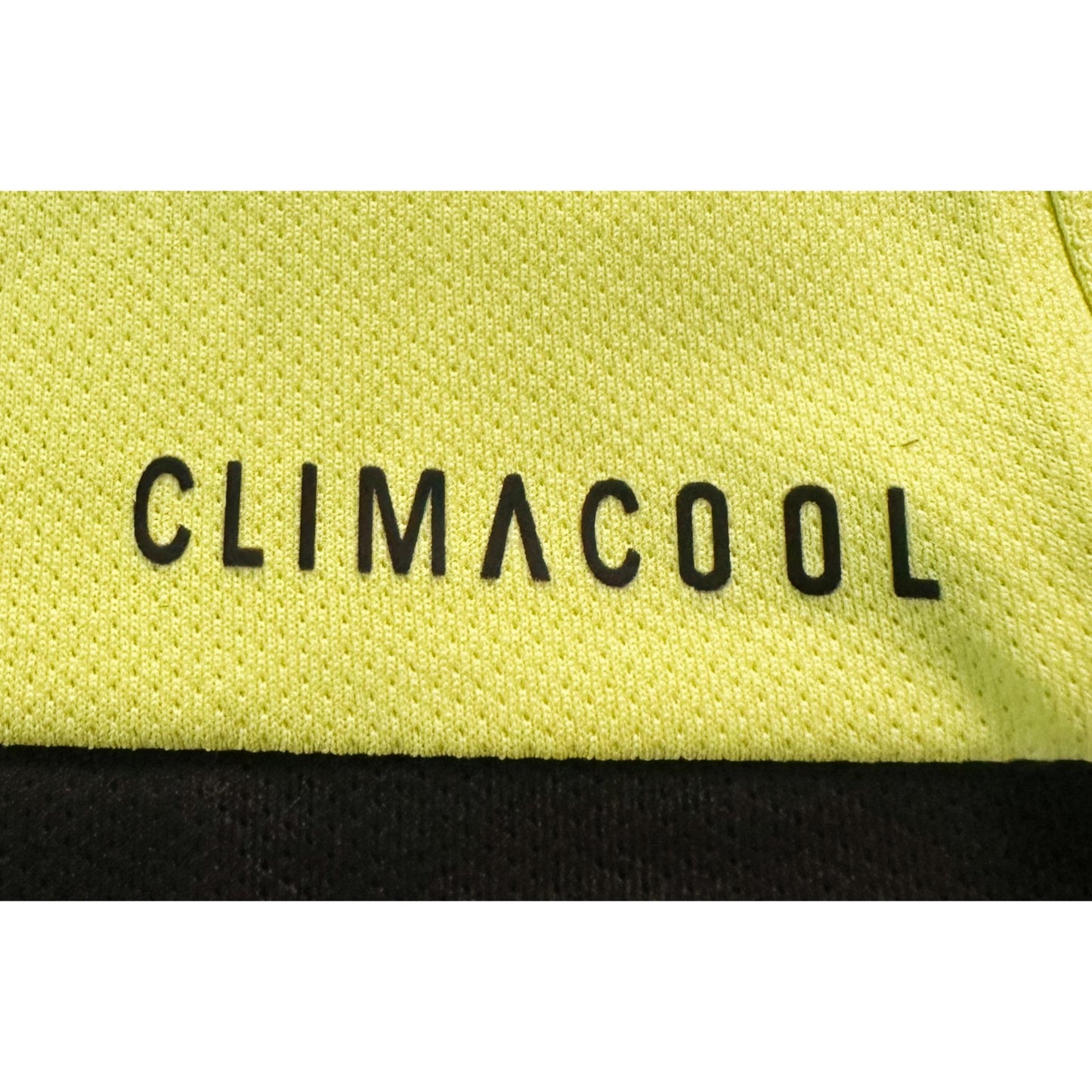 ADIDAS PREMIUM NEON YELLOW PERFORMANCE TEE – ELITE SPORT EDITION WITH BLACK SIGNATURE STRIPED DETAILING
