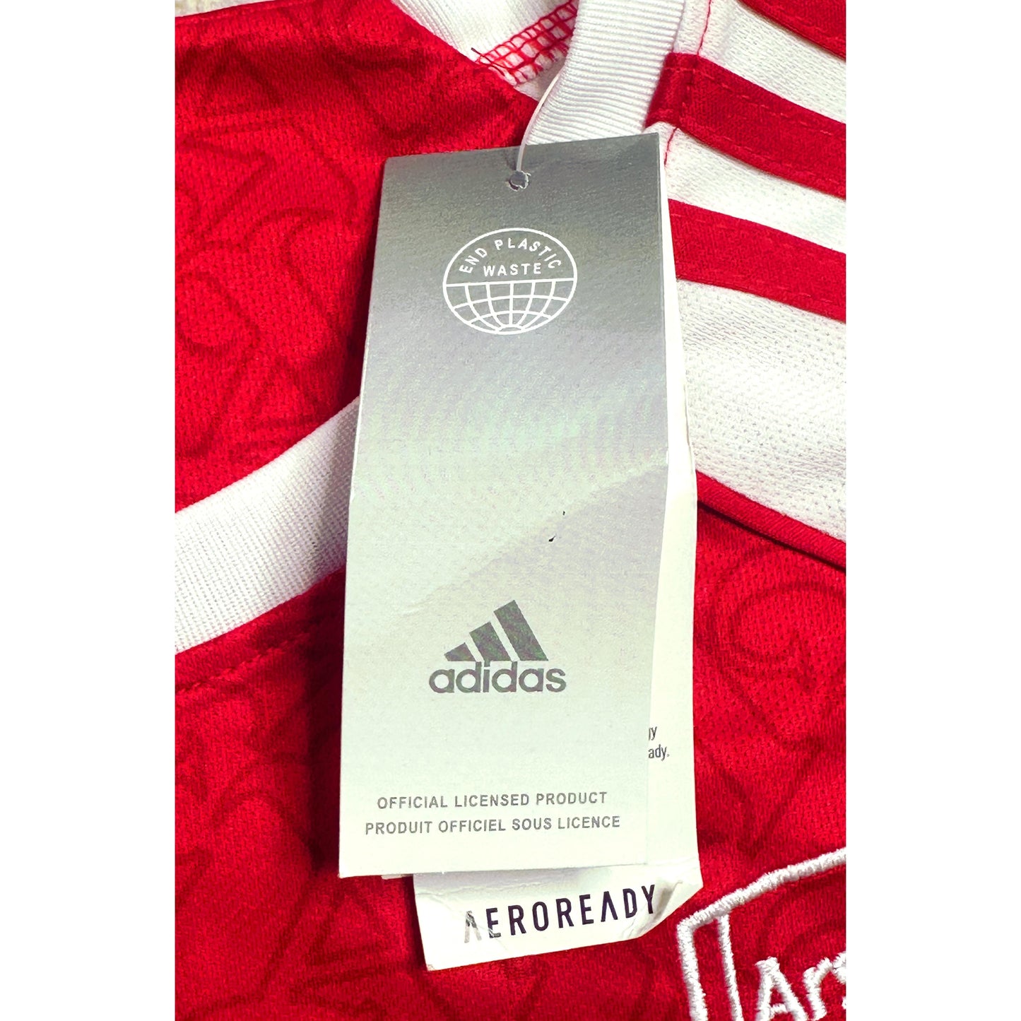 ADIDAS ARSENAL 25/26 FOOTBALL JERSEY KIT | RED & WHITE