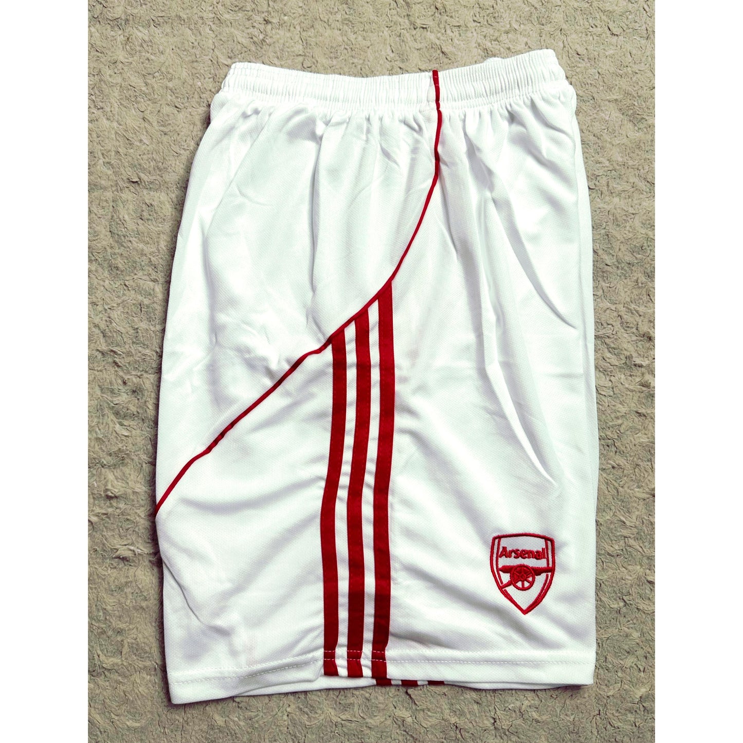 ADIDAS ARSENAL 25/26 FOOTBALL JERSEY KIT | RED & WHITE