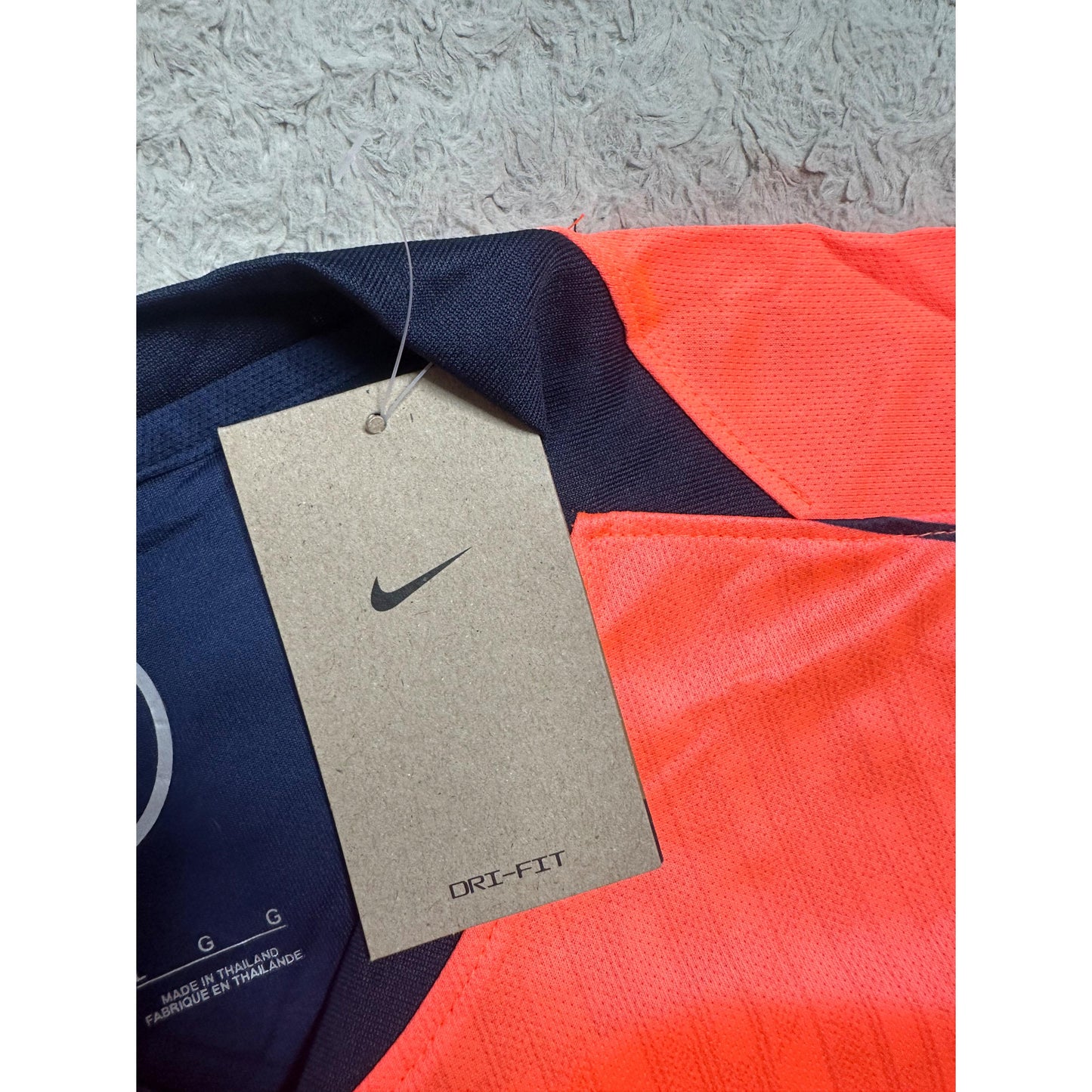 NIKE FC BARCELONA 25/26 FOOTBALL JERSEY KIT |  ORANGE & BLACK