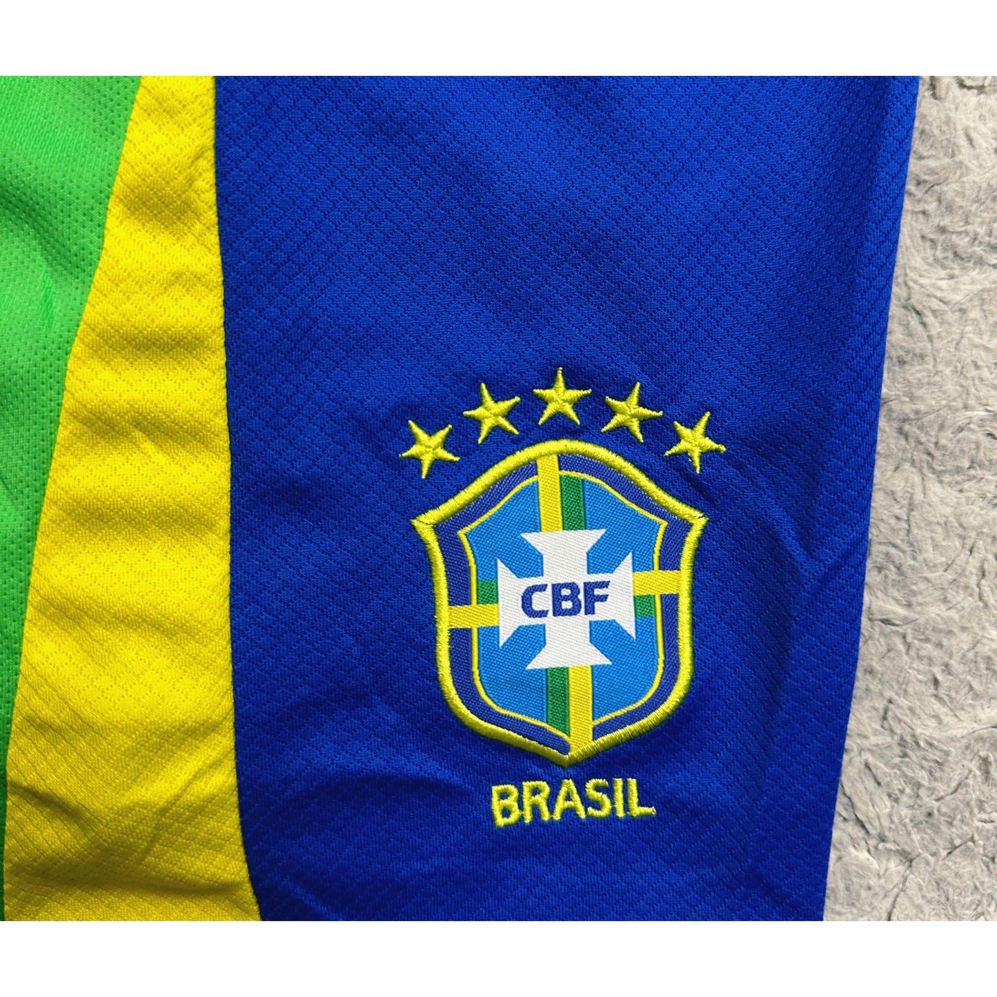 NIKE BRAZIL 25/26 FOOTBALL JERSEY KIT | YELLOW & BLUE