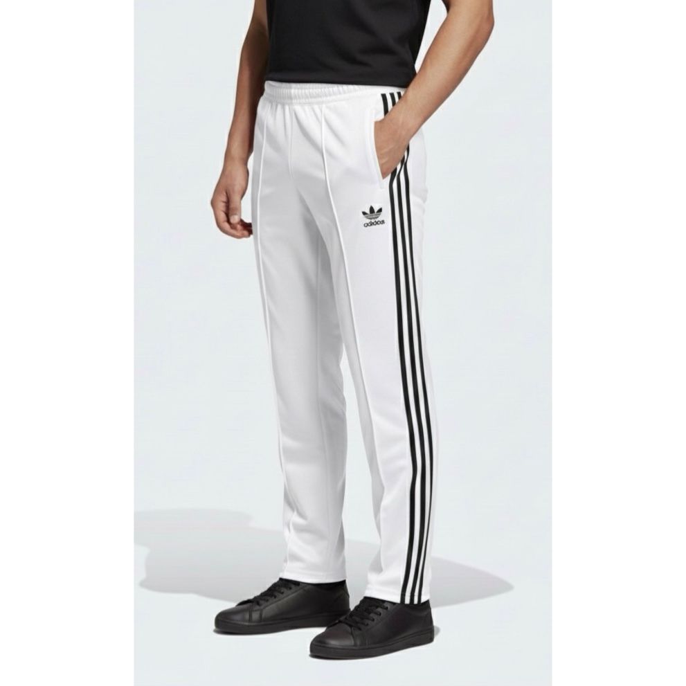 Classic Adidas 3-Stripes Cotton Track Pants – Everyday Comfort