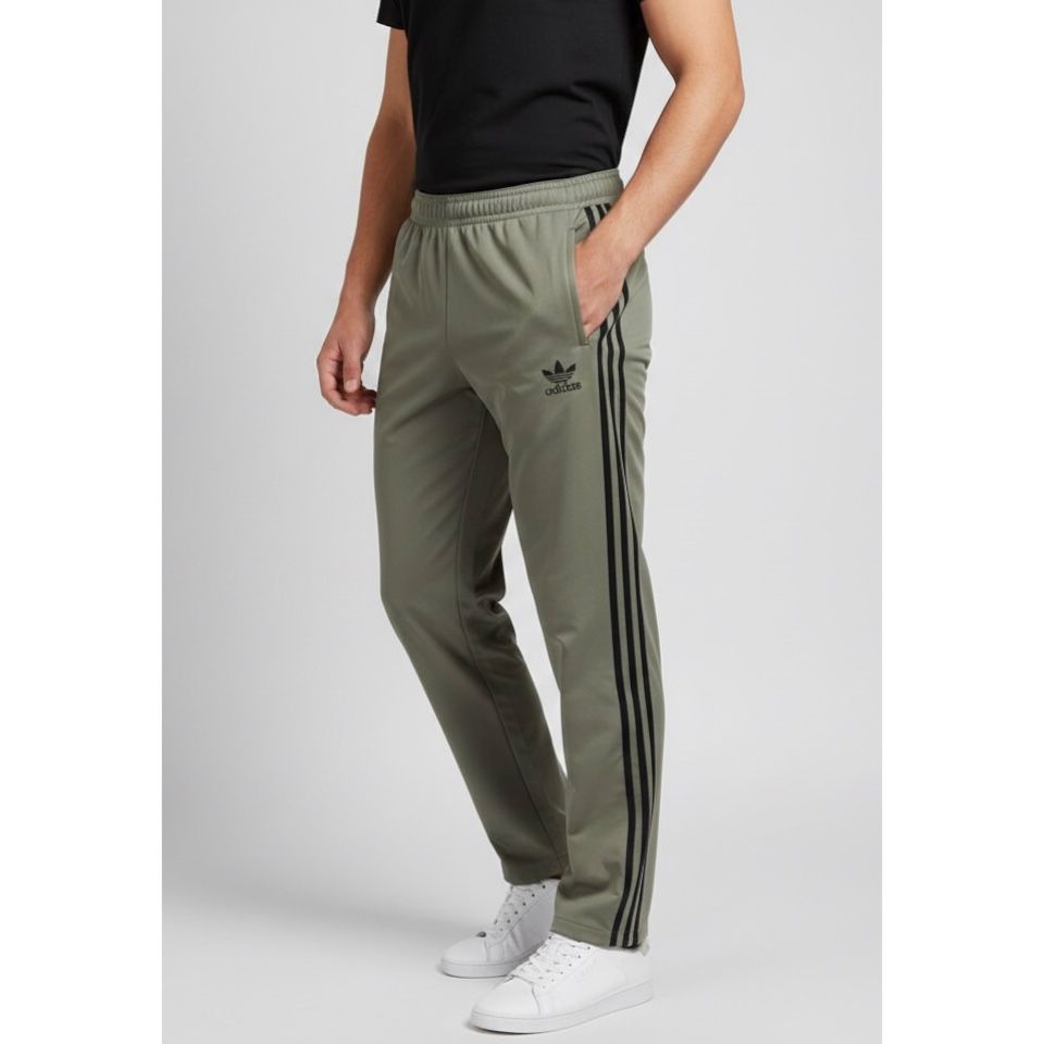 ADIDAS TRACK PANTS FOR MEN – CLASSIC THREE STRIPES SPORTSWEAR TRACK