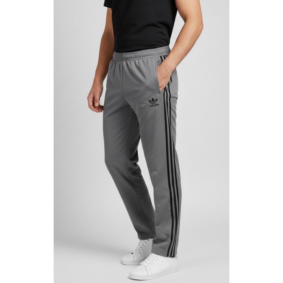 ADIDAS TRACK PANTS FOR MEN – CLASSIC THREE STRIPES SPORTSWEAR TRACK