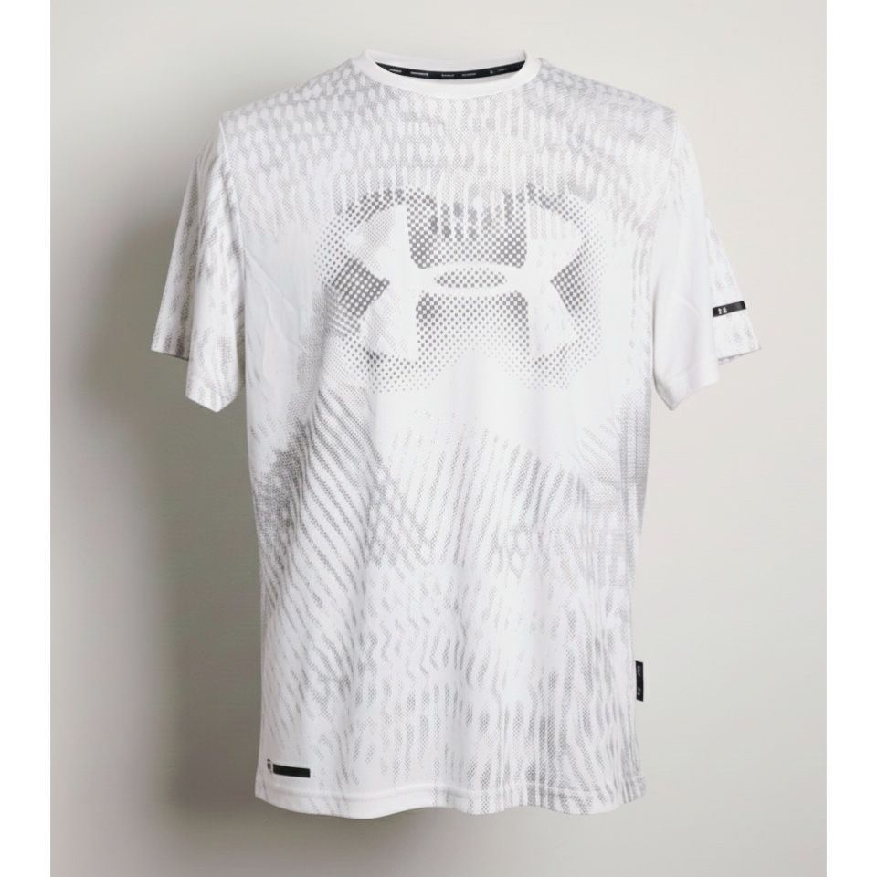 UNDER ARMOUR MEN'S ELITE PERFORMANCE TECH T-SHIRT | GRAPHIC PRINT | SHORT SLEEVE, MOISTURE-WICKING, QUICK-DRY | TRAINING & RUNNING