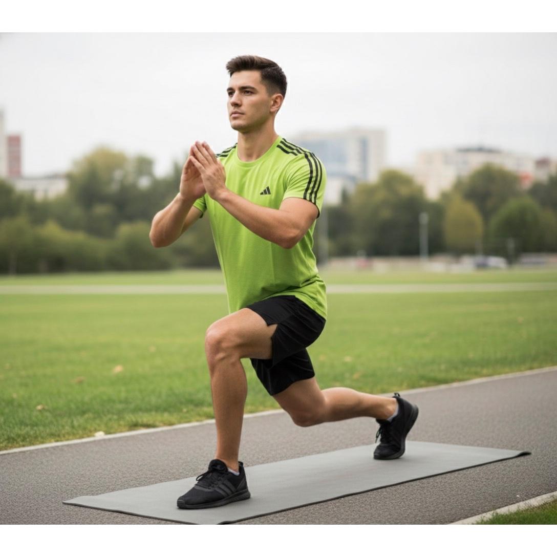 ADIDAS Elite Performance Tee with Bold Dual-Stripe Shoulders | FeatherLite Breathable Fabric | Premium Activewear Essential