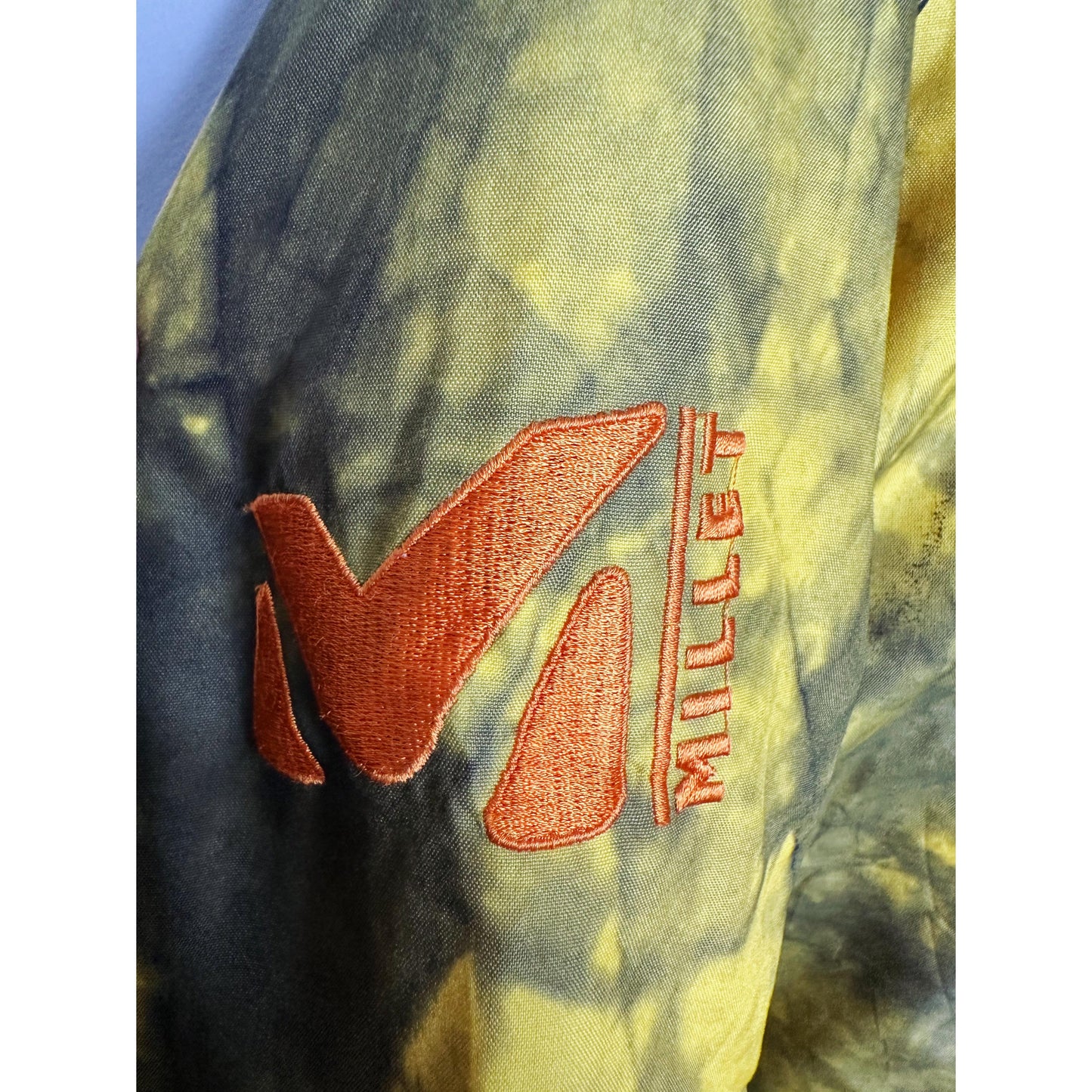 MILLET Mountain Pro All-Weather Jacket | Premium Thermal Shell | Yellow–Olive Tie-Dye Expedition Edition