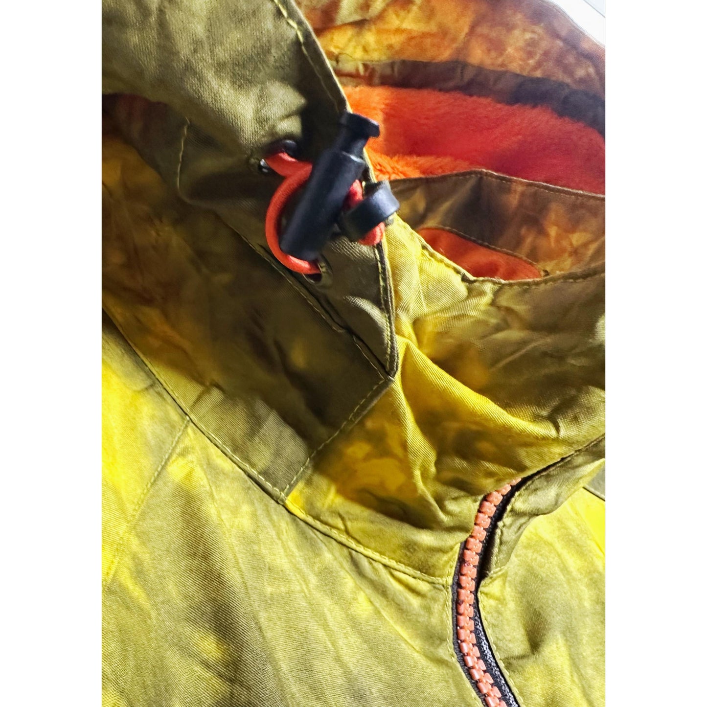 MILLET Mountain Pro All-Weather Jacket | Premium Thermal Shell | Yellow–Olive Tie-Dye Expedition Edition