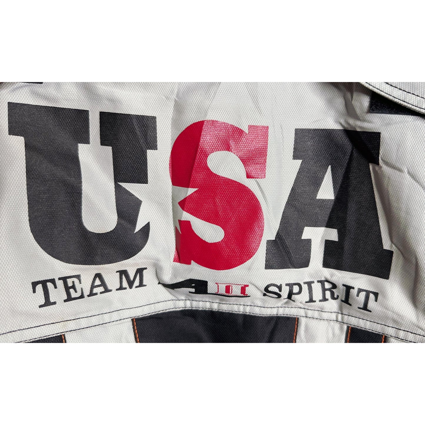 USA TEAM HERITAGE WINDBREAKER | PREMIUM RETRO ANORAK | SILVER-BLACK PERFORMANCE EDITION