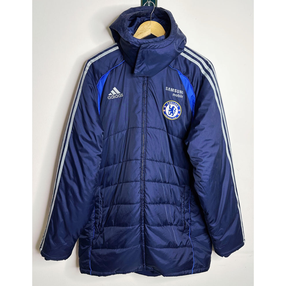 Adidas × Chelsea FC Elite Padded Manager’s Coat – Vintage Samsung Era ...
