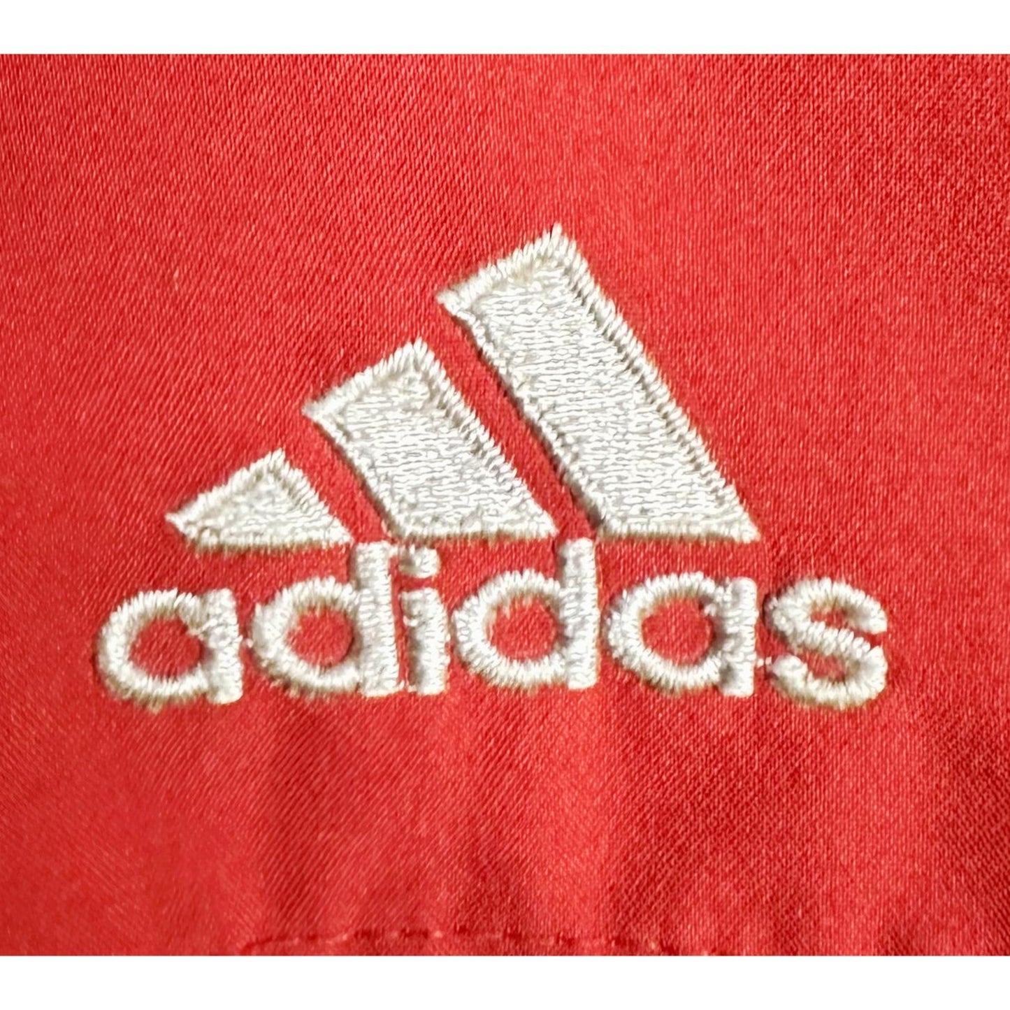 Adidas Vintage Korean-Made Technical Winter Parka – Premium Red Insulated Jacket