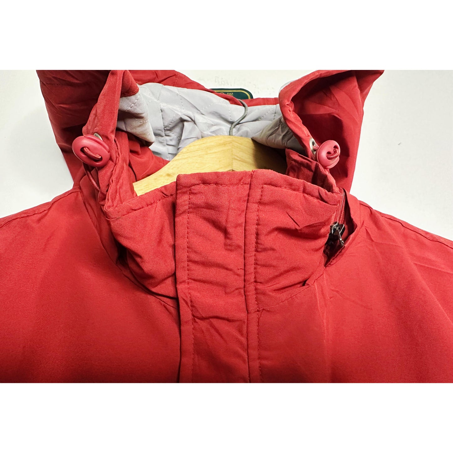Adidas Vintage Korean-Made Technical Winter Parka – Premium Red Insulated Jacket