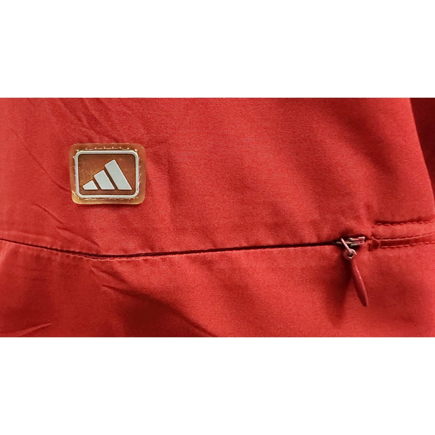 Adidas Vintage Korean-Made Technical Winter Parka – Premium Red Insulated Jacket