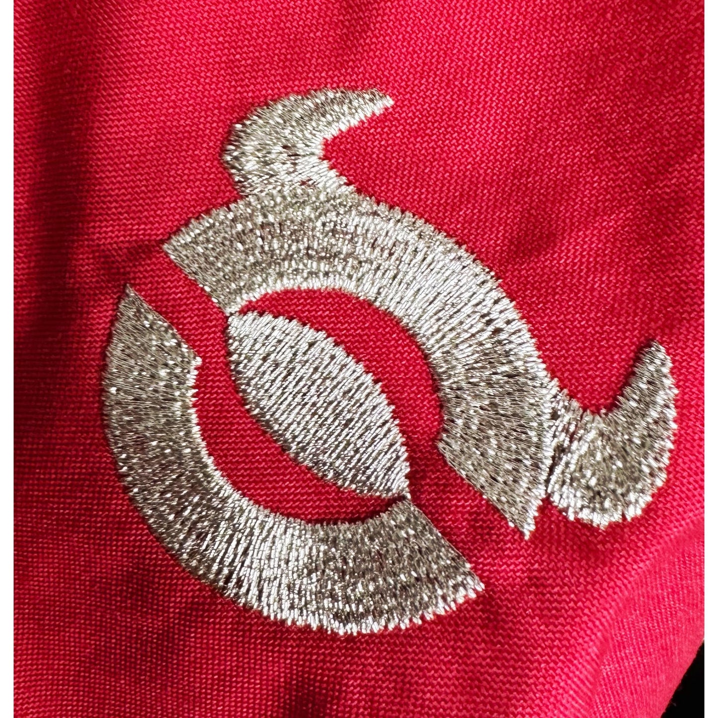 S-Tatanka Snow Express Premium Vintage Ski Parka – ‘Spirit of Animal Power’ Embroidered Red Jacket”