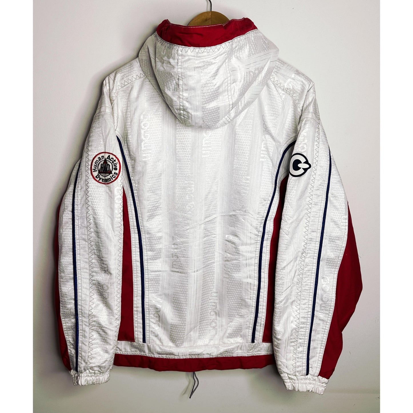 Goldwin Arctic Heritage Performance Jacket – White & Crimson Edition