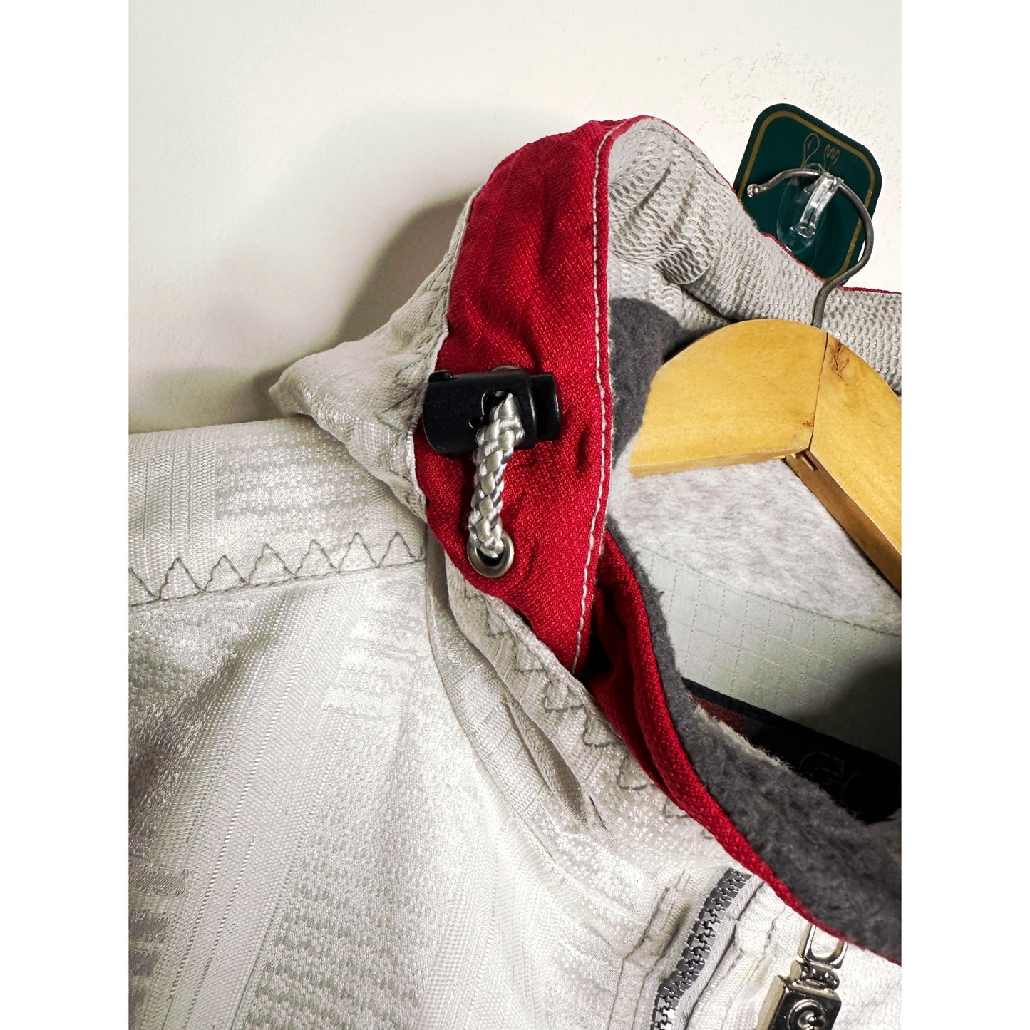 Goldwin Arctic Heritage Performance Jacket – White & Crimson Edition