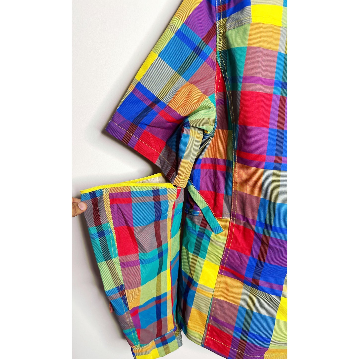 UN-LIMITED G LUXURY VIBRANT PLAID SNOWBOARD SKI JACKET MEDIUM MENS