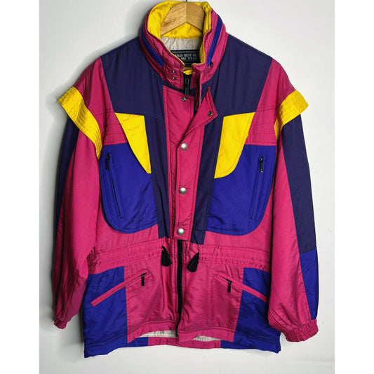 SAMAS PREMIUM VINTAGE MEN’S WINTER SKI JACKET MULTICOLOR