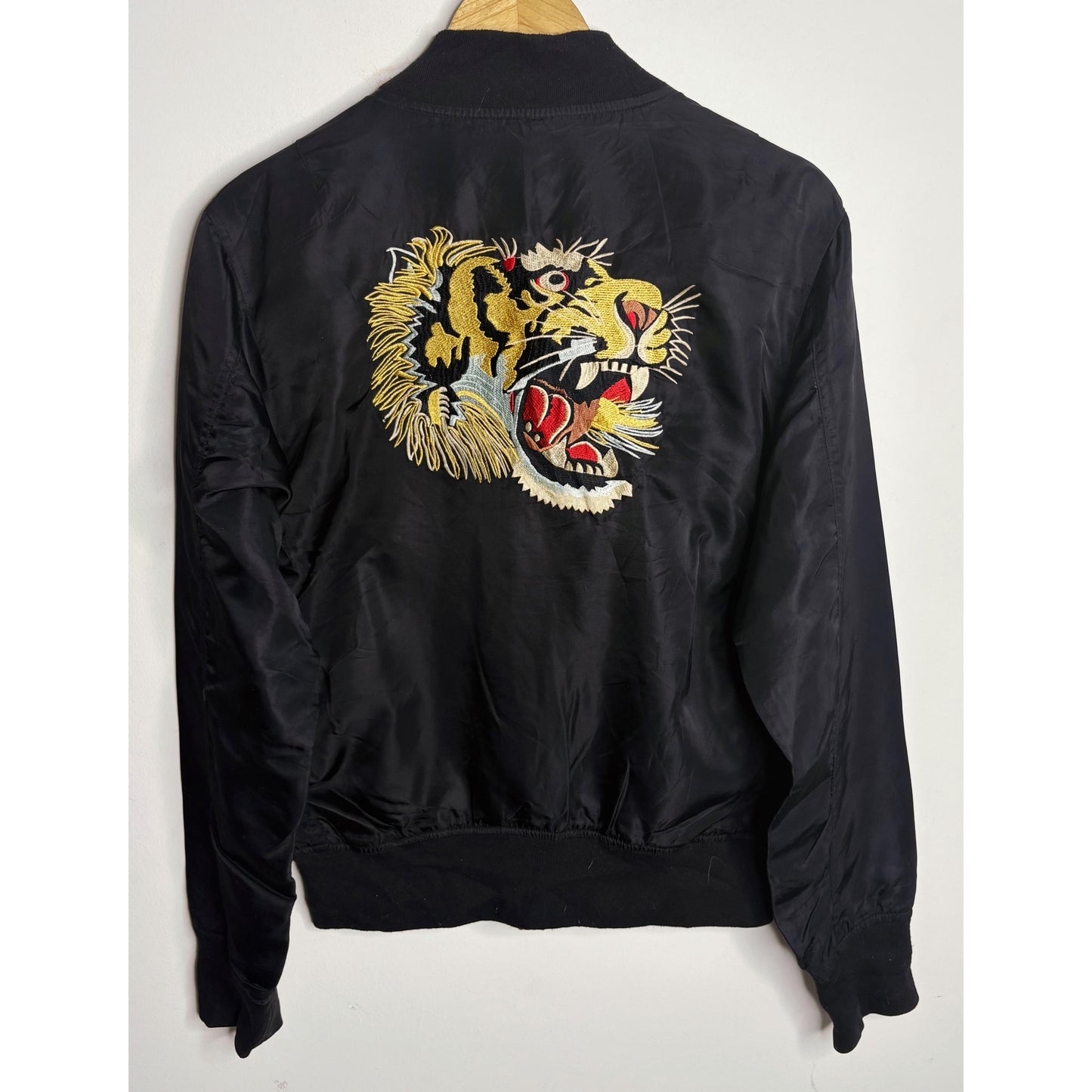 J 12 TIGERS BOMBER JACKET BLACK