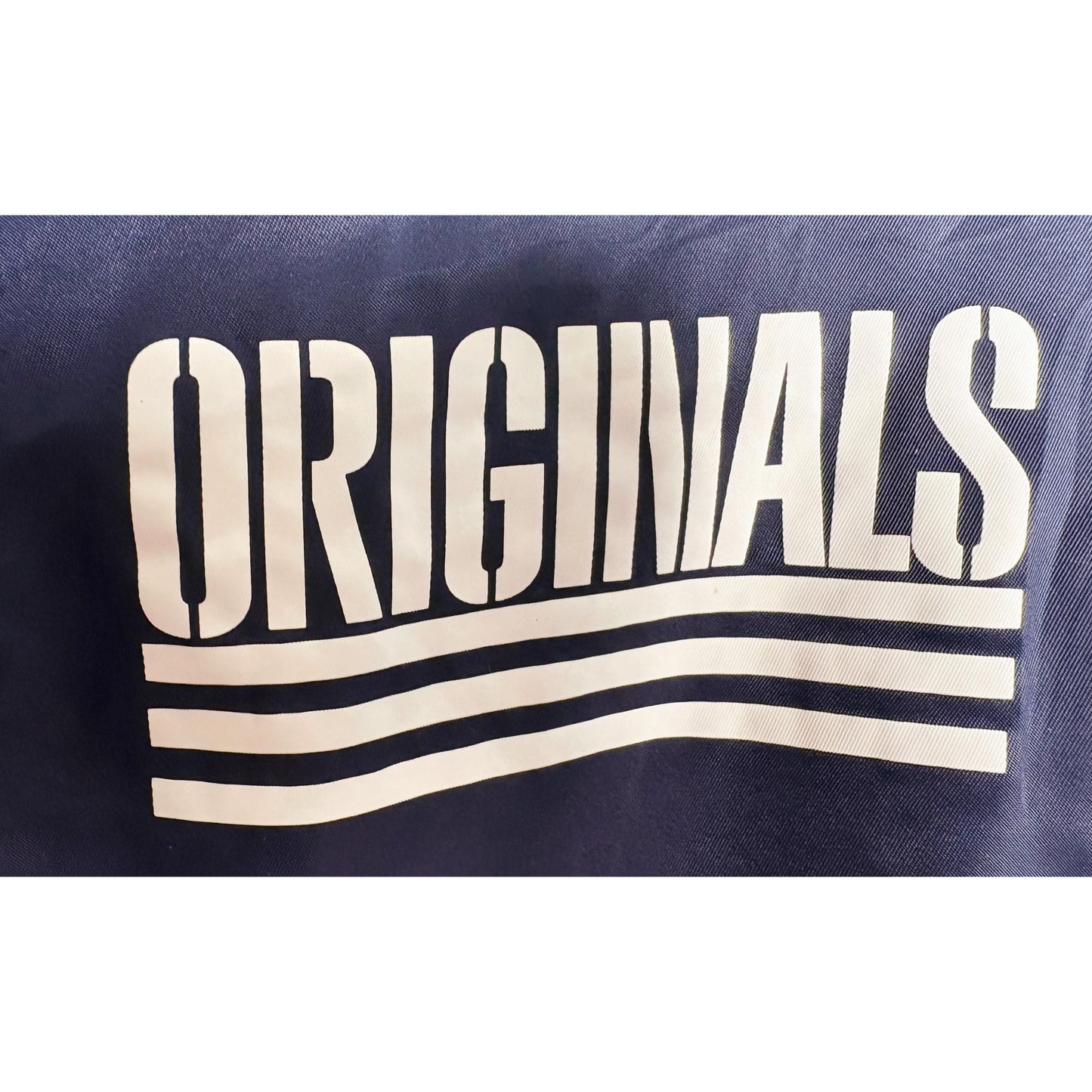 ADIDAS ORIGINALS BLUE BOMBER JACKET