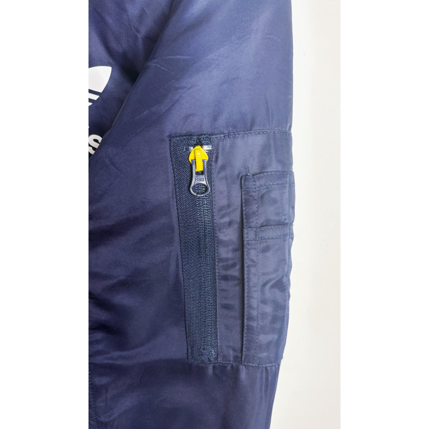 ADIDAS ORIGINALS BLUE BOMBER JACKET