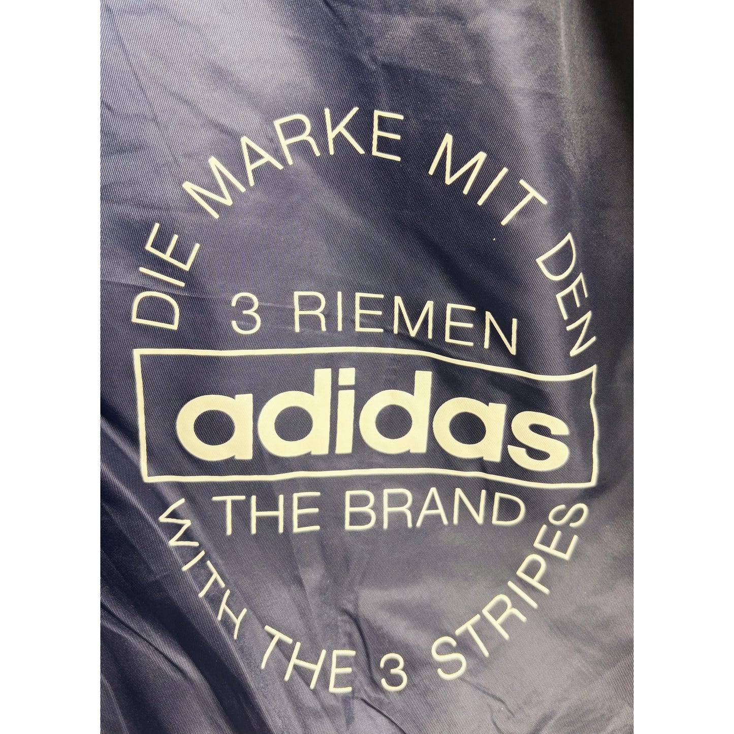ADIDAS ORIGINALS BLUE BOMBER JACKET