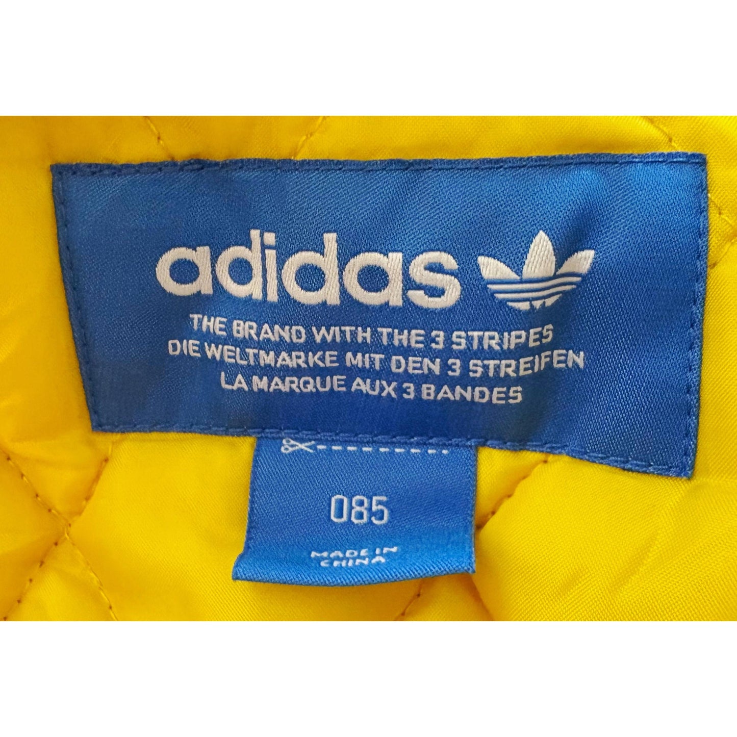 ADIDAS ORIGINALS BLUE BOMBER JACKET