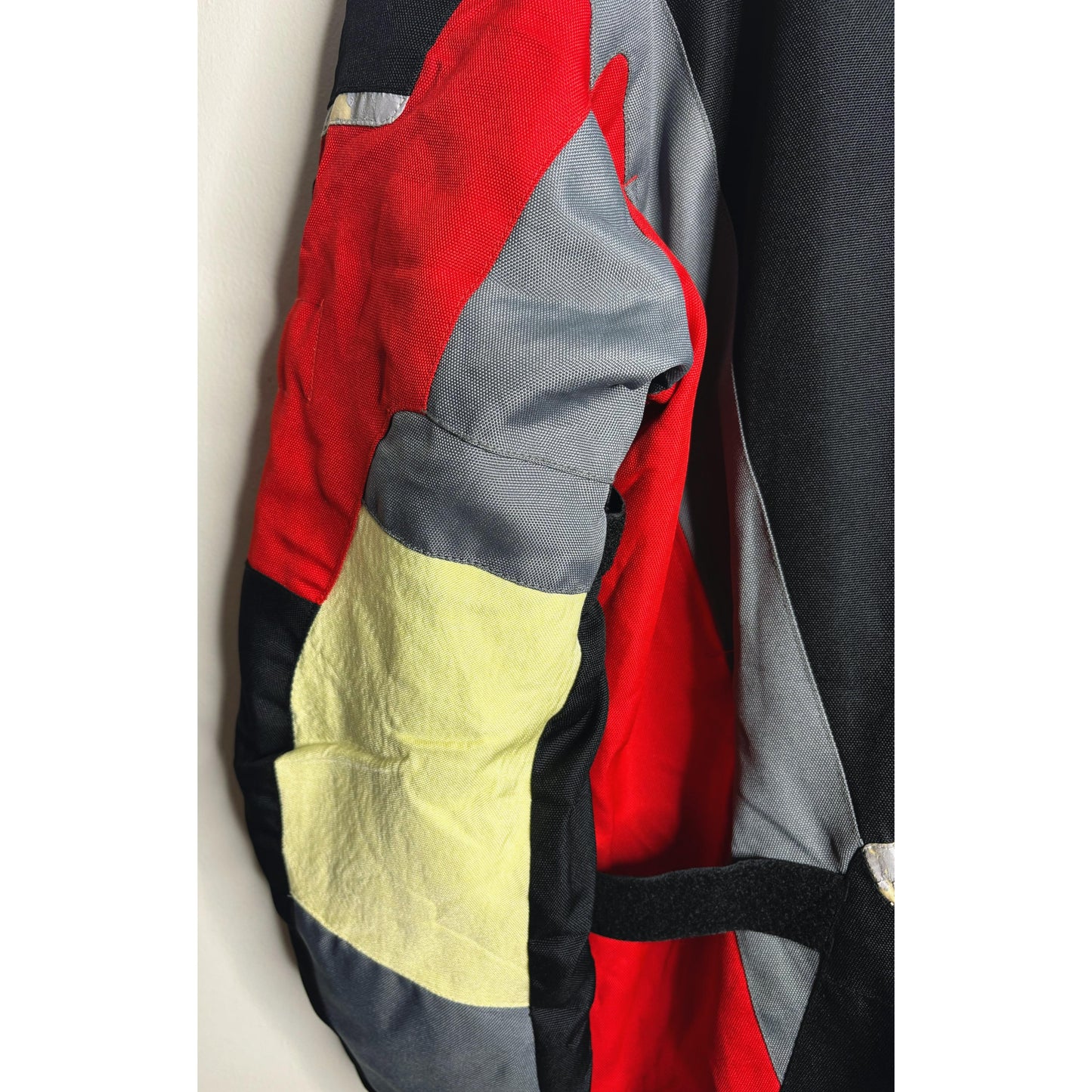 HONDA PROBIKER MOTORCYCLE RIDING JACKET BLACK RED