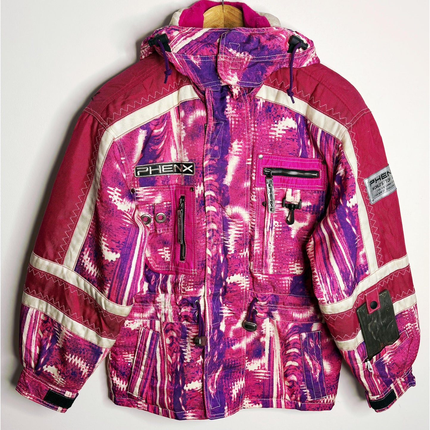 PHENIX PREMIUM SKI JACKET | PRINTED WINTER SNOW JACKET WITH HOOD