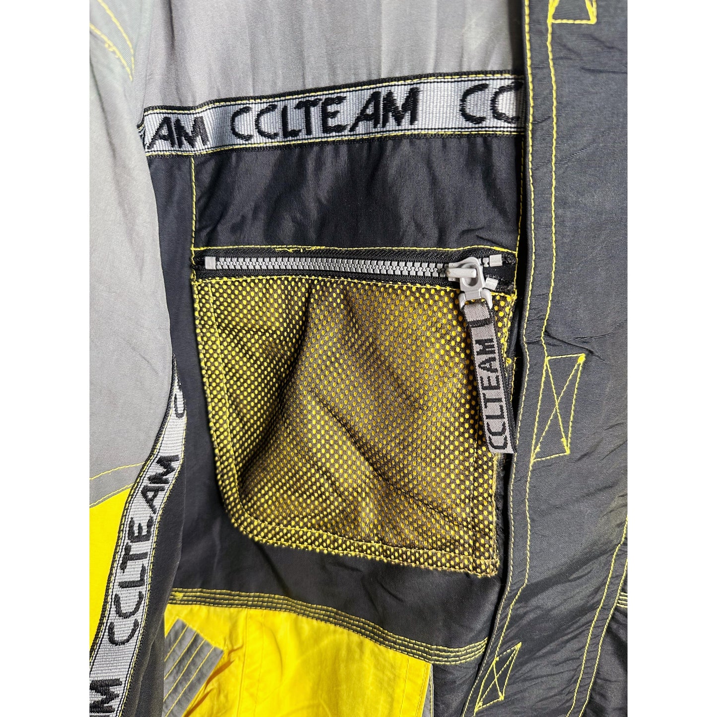 CCLTEAM PREMIUM SKI JACKET FOR MEN | YELLOW BLACK WINTER SNOW JACKET WITH HOOD