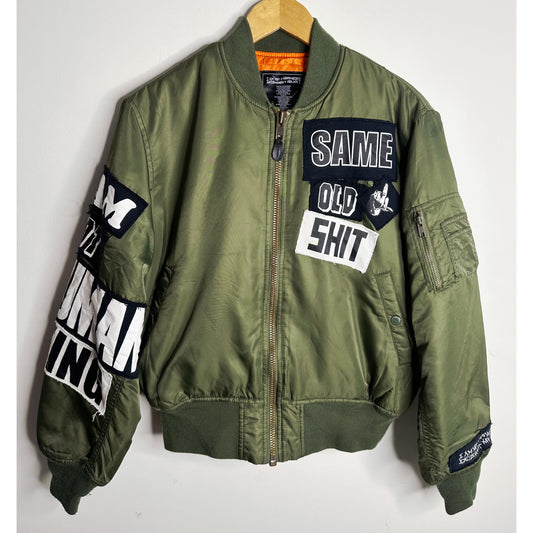 THINSULATE OLIVE BOMBER JACKET