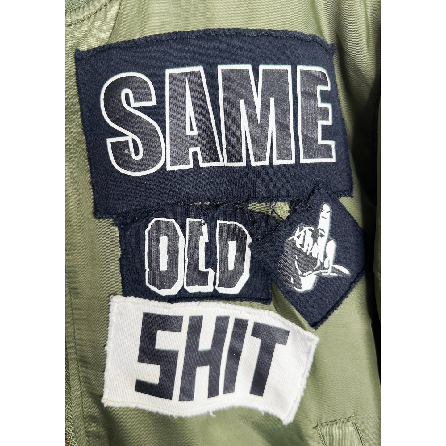 THINSULATE OLIVE BOMBER JACKET