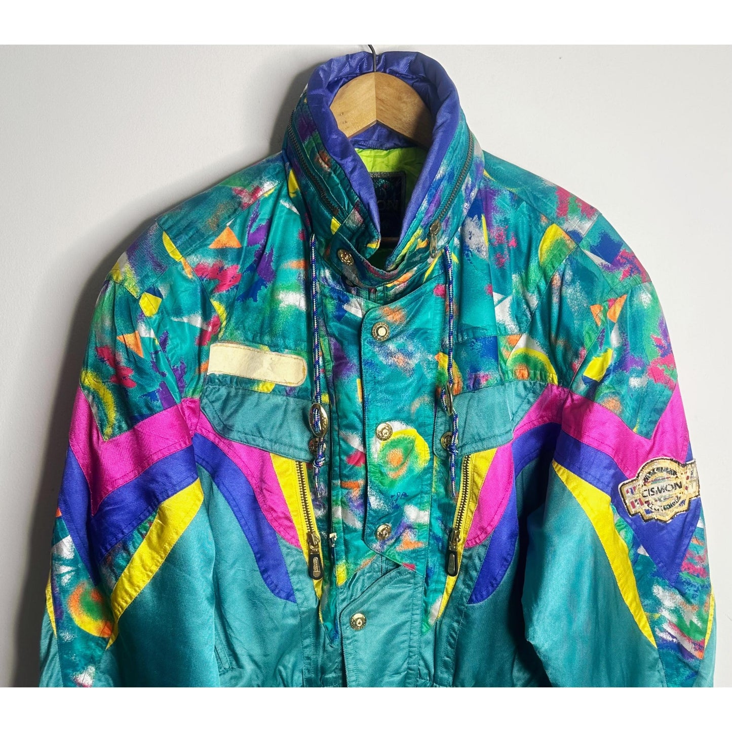 SKI WEAR SNOW GEAR WINTER JACKET MULTICOLOUR WARMER JACKET