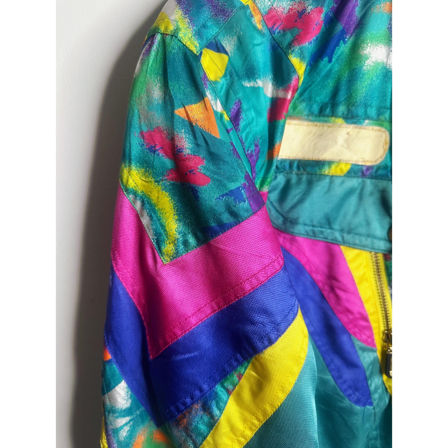 SKI WEAR SNOW GEAR WINTER JACKET MULTICOLOUR WARMER JACKET