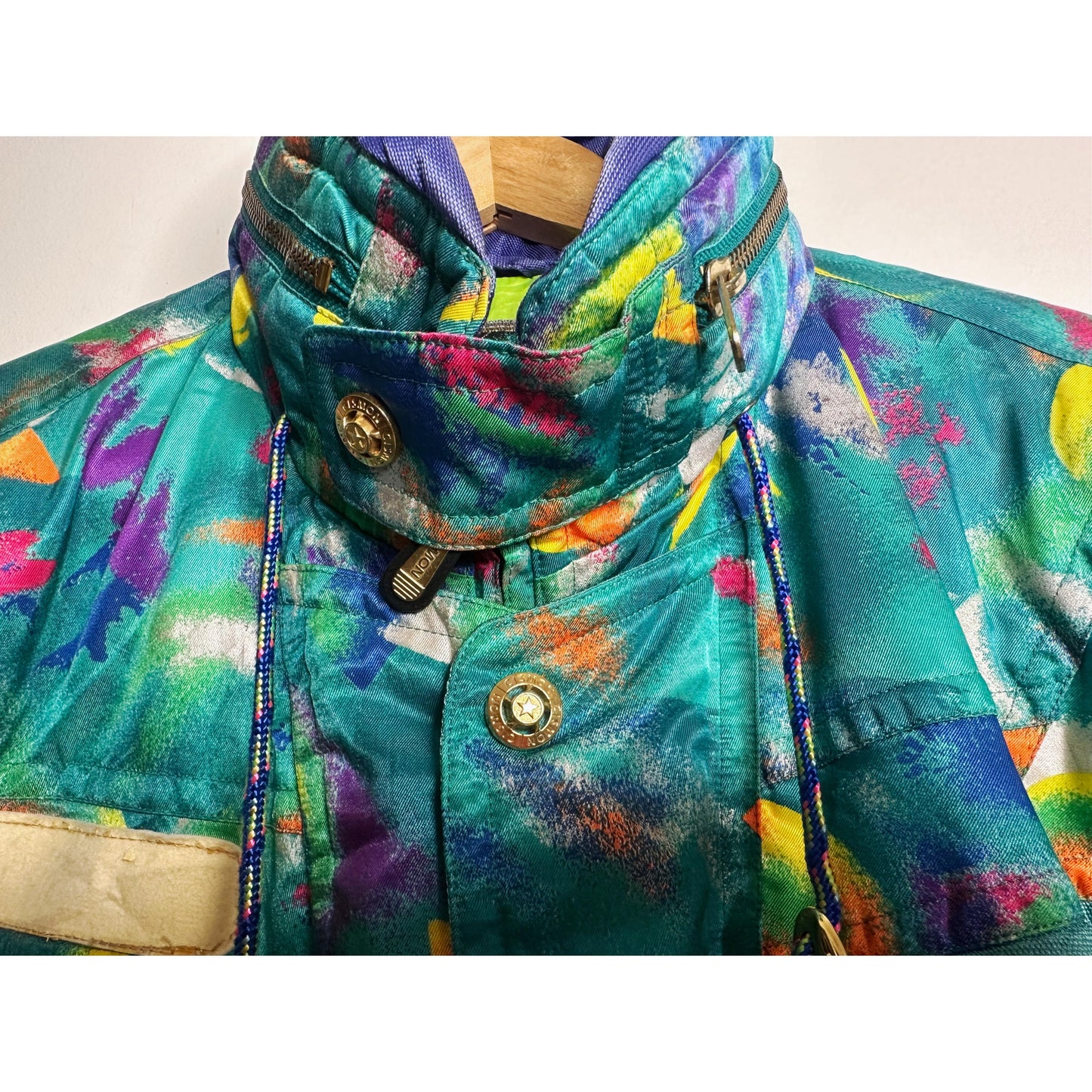 SKI WEAR SNOW GEAR WINTER JACKET MULTICOLOUR WARMER JACKET