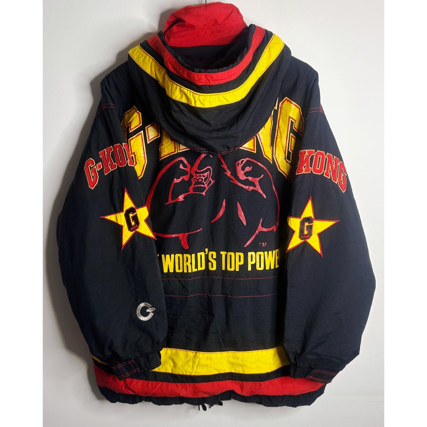 GOLDWIN G-KONG 90S OLD SCHOOL TWO-WAY HOODED JACKET