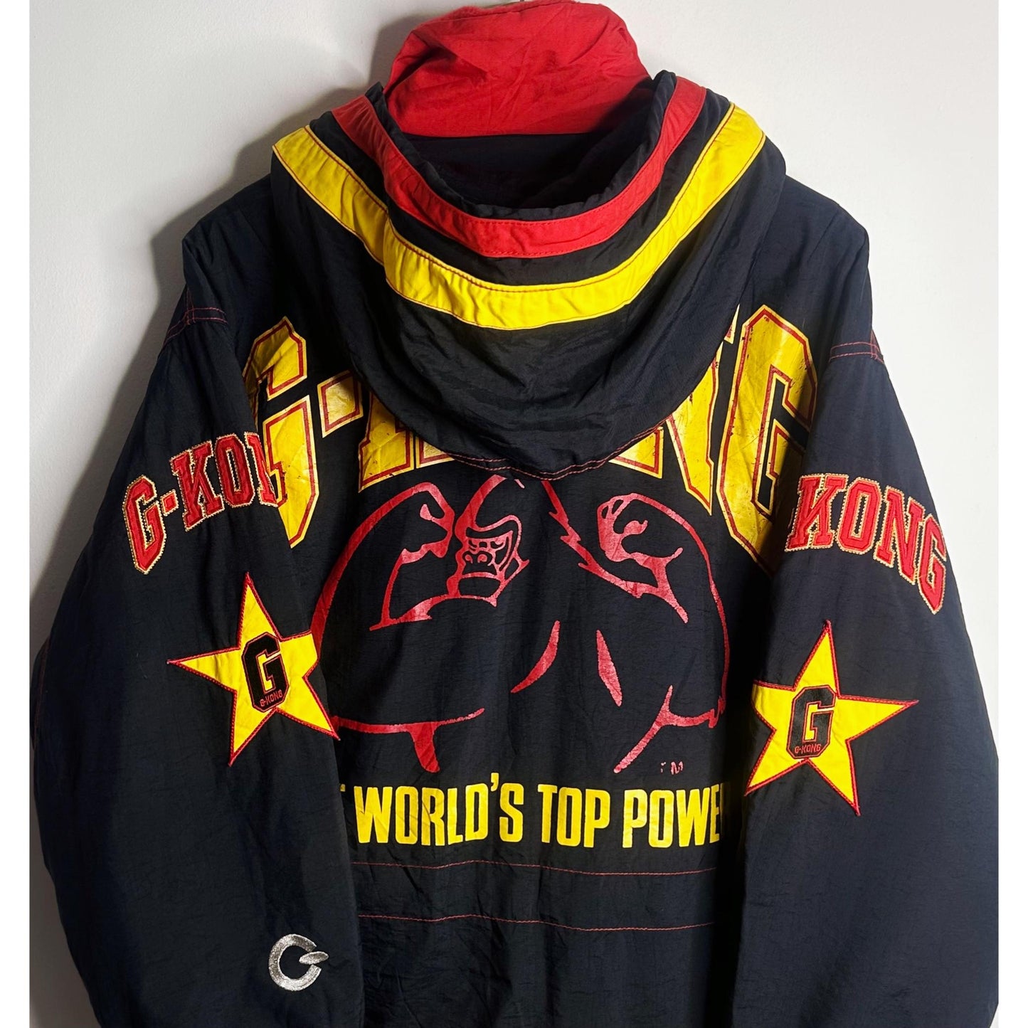 GOLDWIN G-KONG 90S OLD SCHOOL TWO-WAY HOODED JACKET