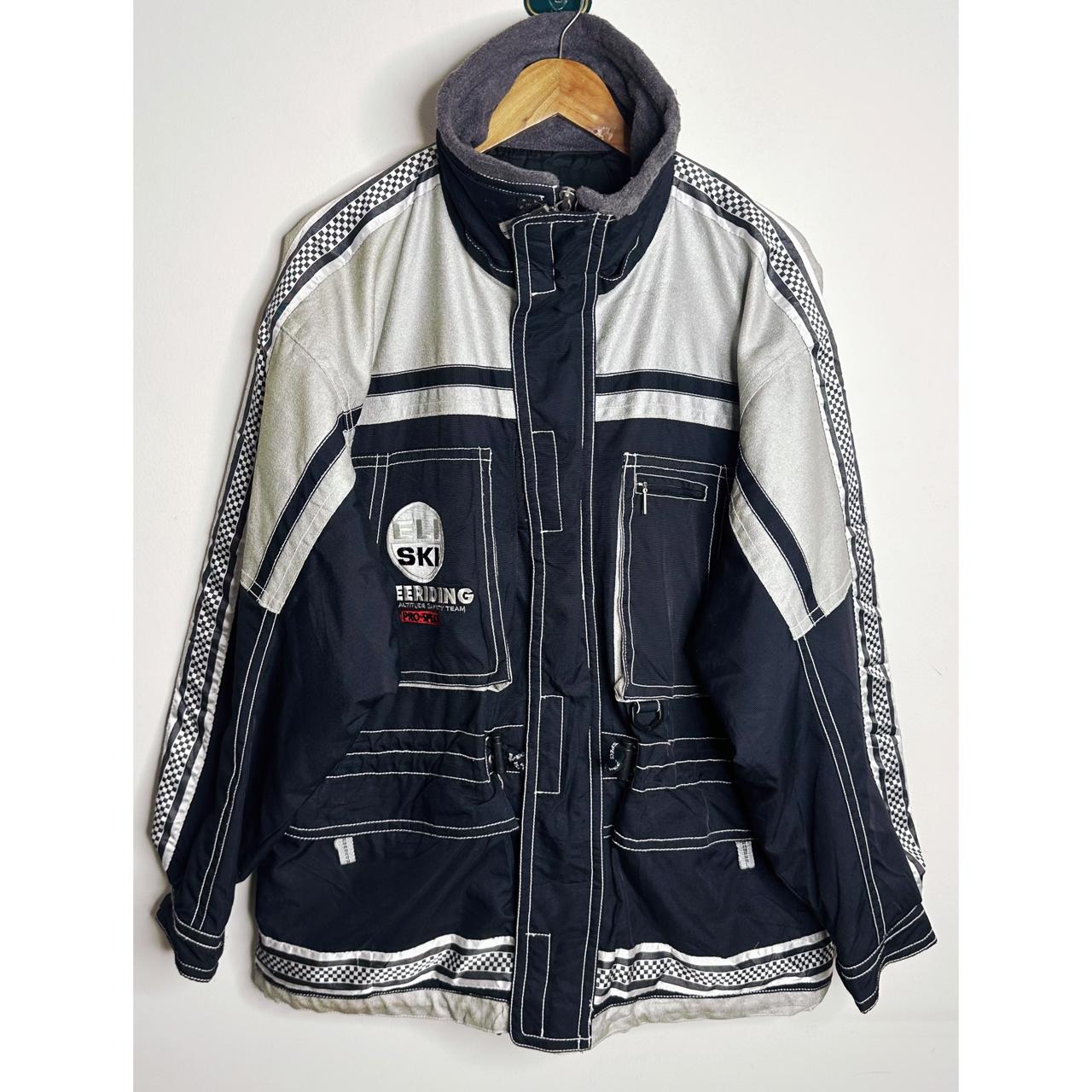 EL SKI Freeriding Pro-Specs Snow Mania Puffer Ski Jacket (Rare 90s Style)