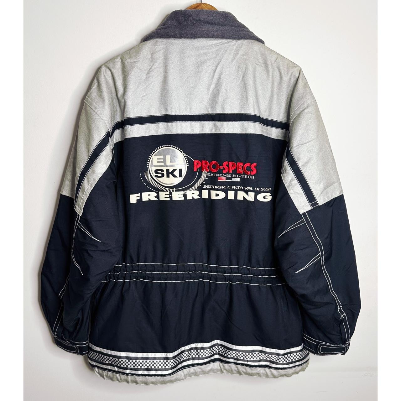 EL SKI Freeriding Pro-Specs Snow Mania Puffer Ski Jacket (Rare 90s Style)