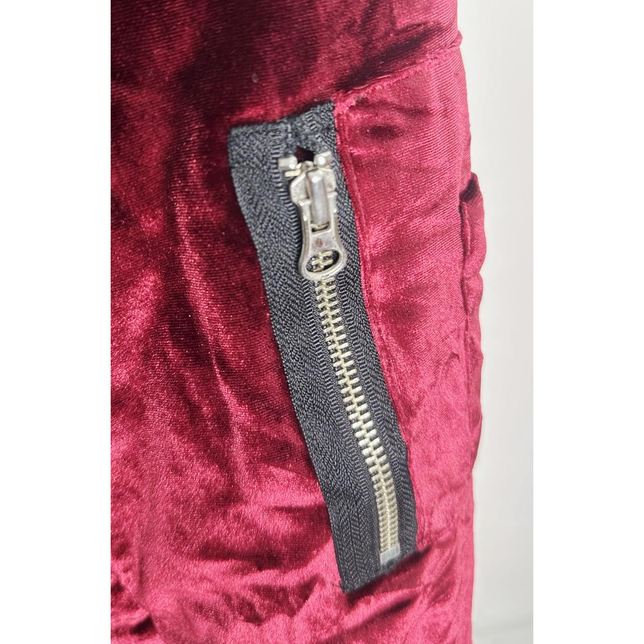 MONÉ Seoul Burgundy Velvet Bomber Jacket – Premium Minimal Streetwear