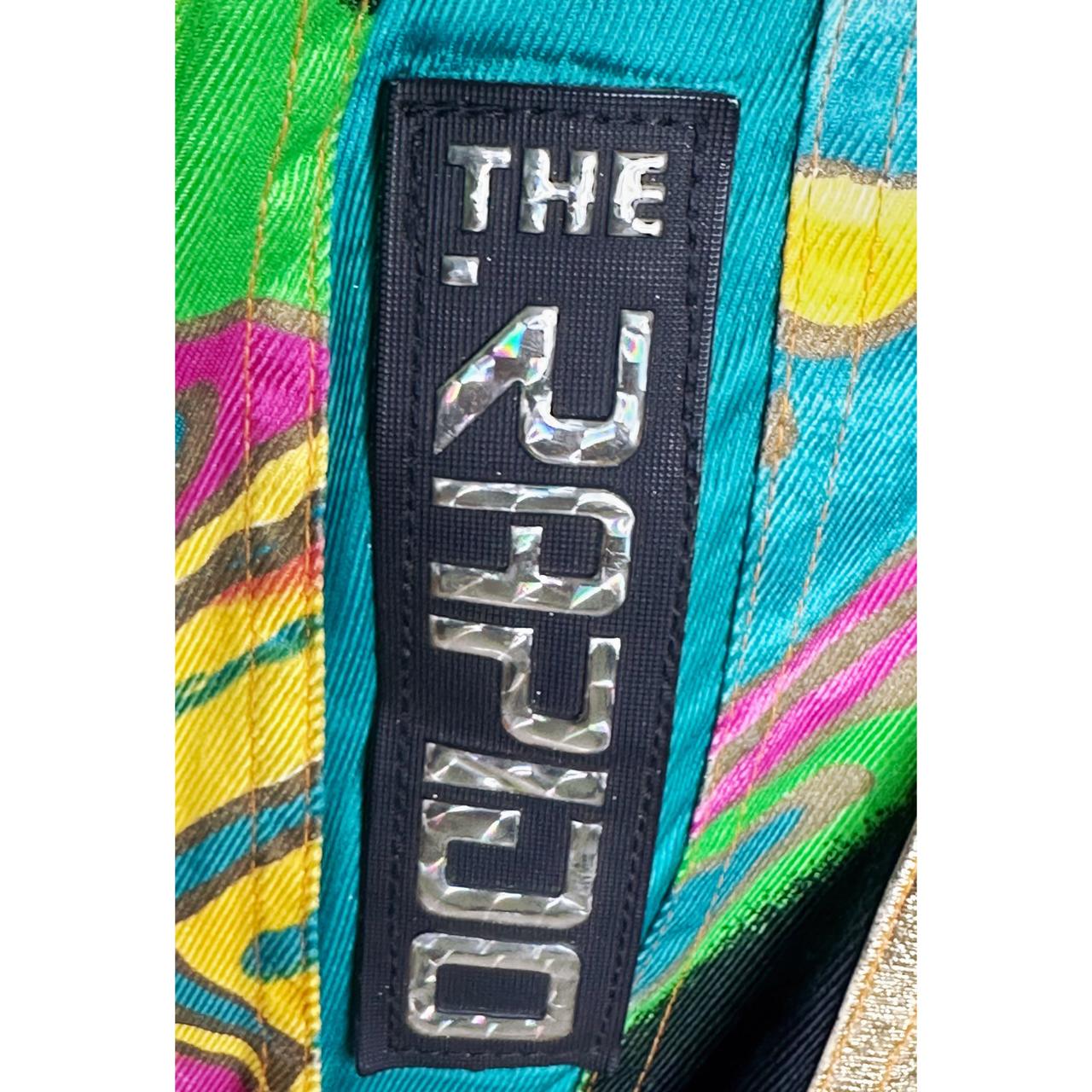 Rapido Essess Sports Geometric Neon & Gold Metallic Ski Jacket