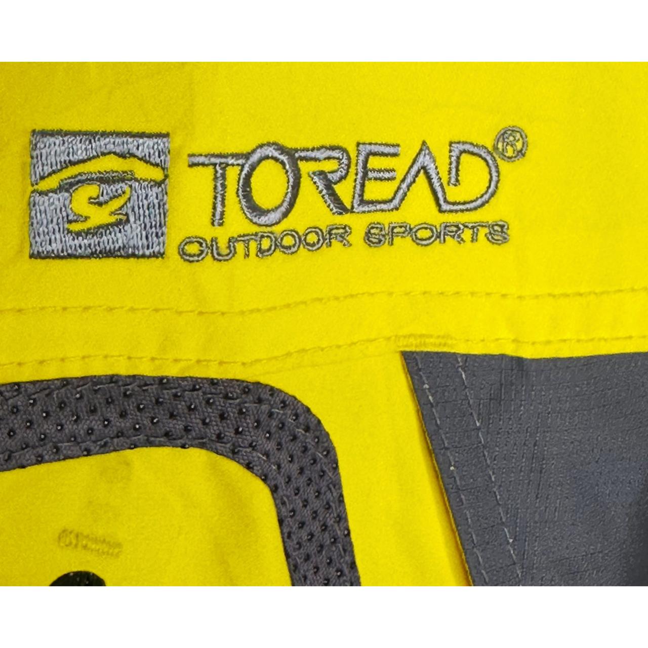 TOREAD Men's GORE-TEX Yellow & Grey Waterproof Hooded Ski Jacket with RECCO System