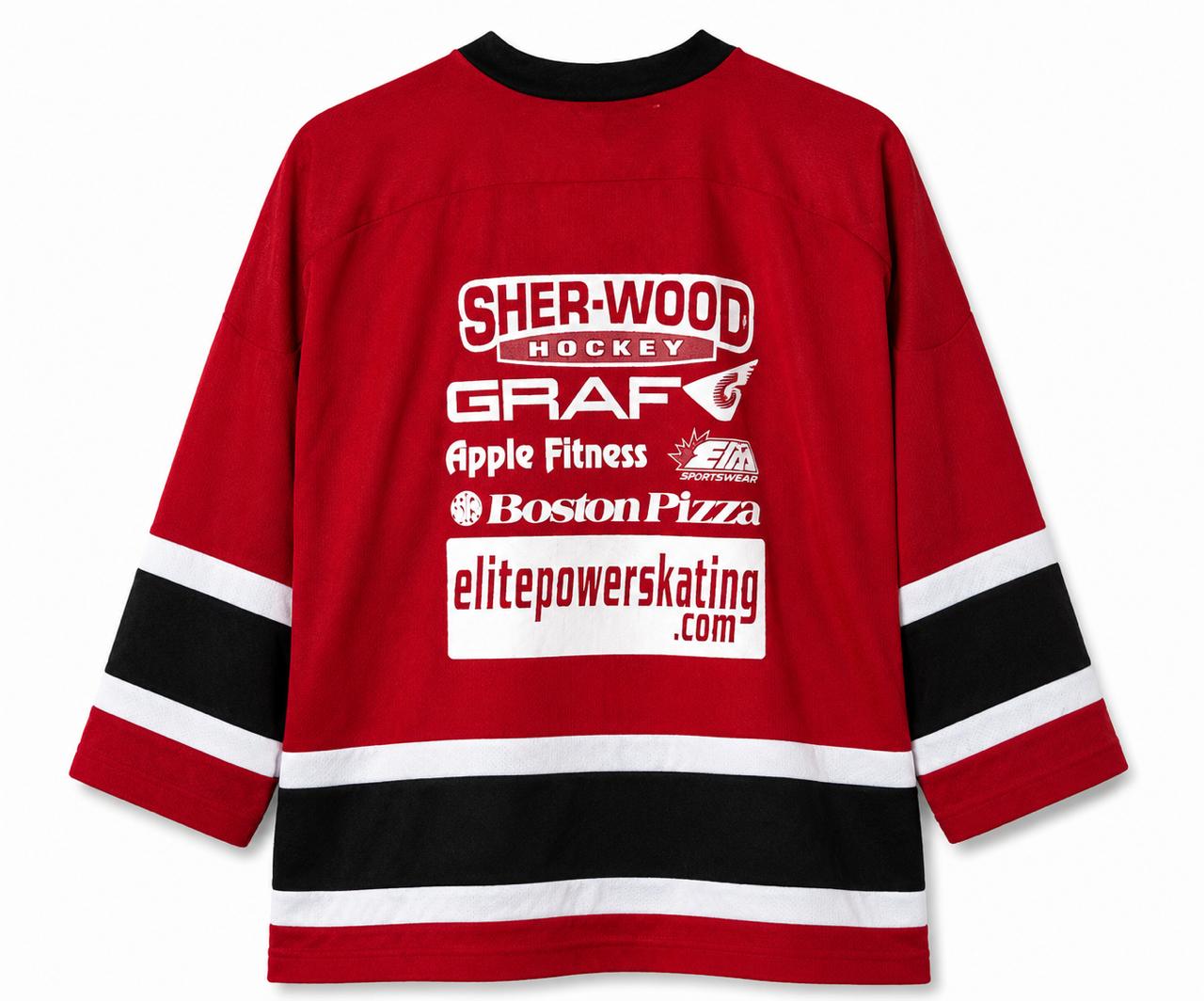Steve Serdachny's Power Skating Training Jersey | Classic Red | Size XL