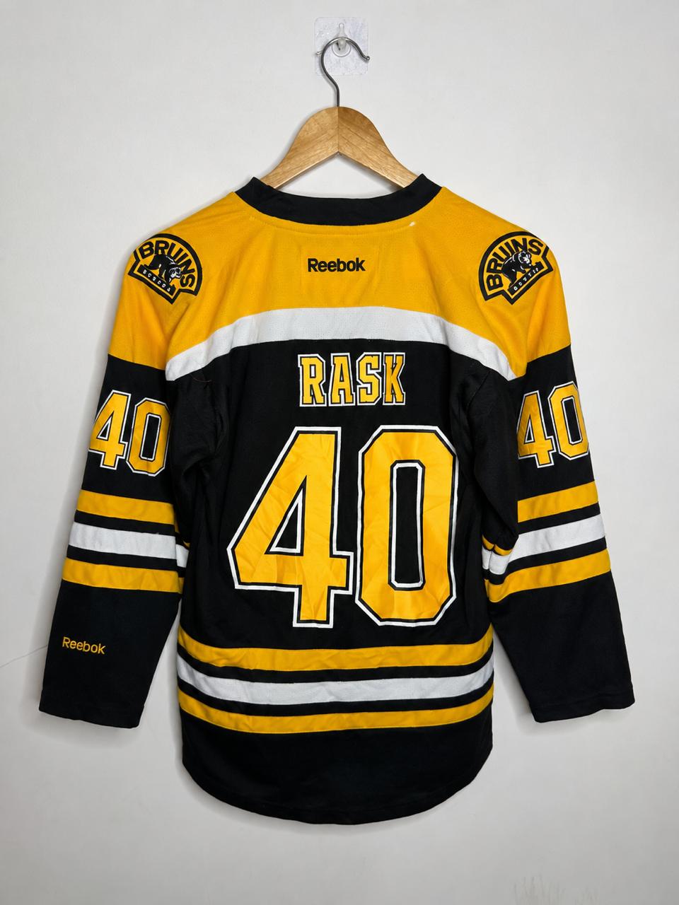 Boston Bruins Reebok NHL Ice Hockey Jersey – Black & Gold | Premium Collection Size S