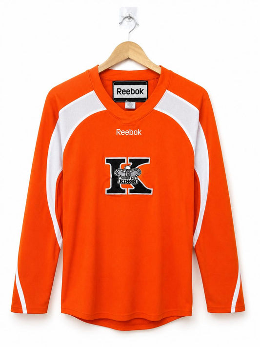 King's Reebok Ice Hockey Jersey – Orange | Premium Hockey Collection | Size L